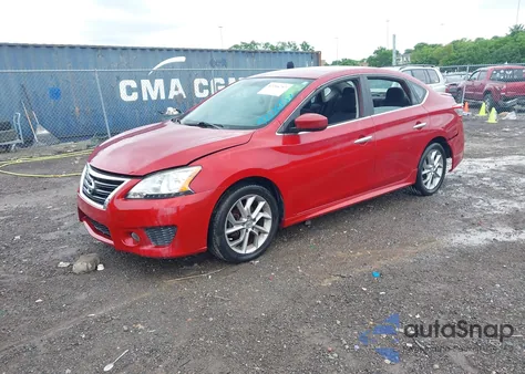 2013 Nissan Sentra Sr z USA, uszkodzony, nr VIN 3N1AB7AP1DL743541